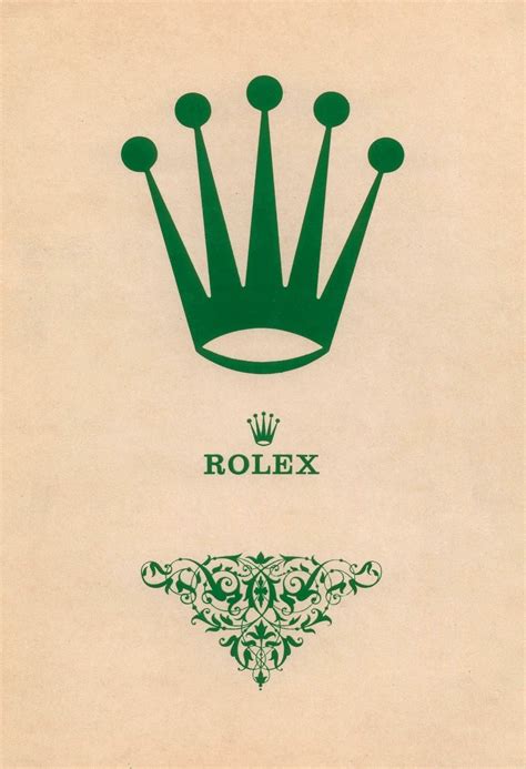 rolex logo on watch|vintage rolex logo.